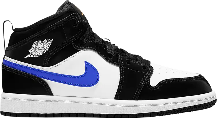 

Кроссовки Air Jordan 1 Mid PS Black Racer Blue, черный, Черный;серый, Кроссовки Air Jordan 1 Mid PS Black Racer Blue, черный