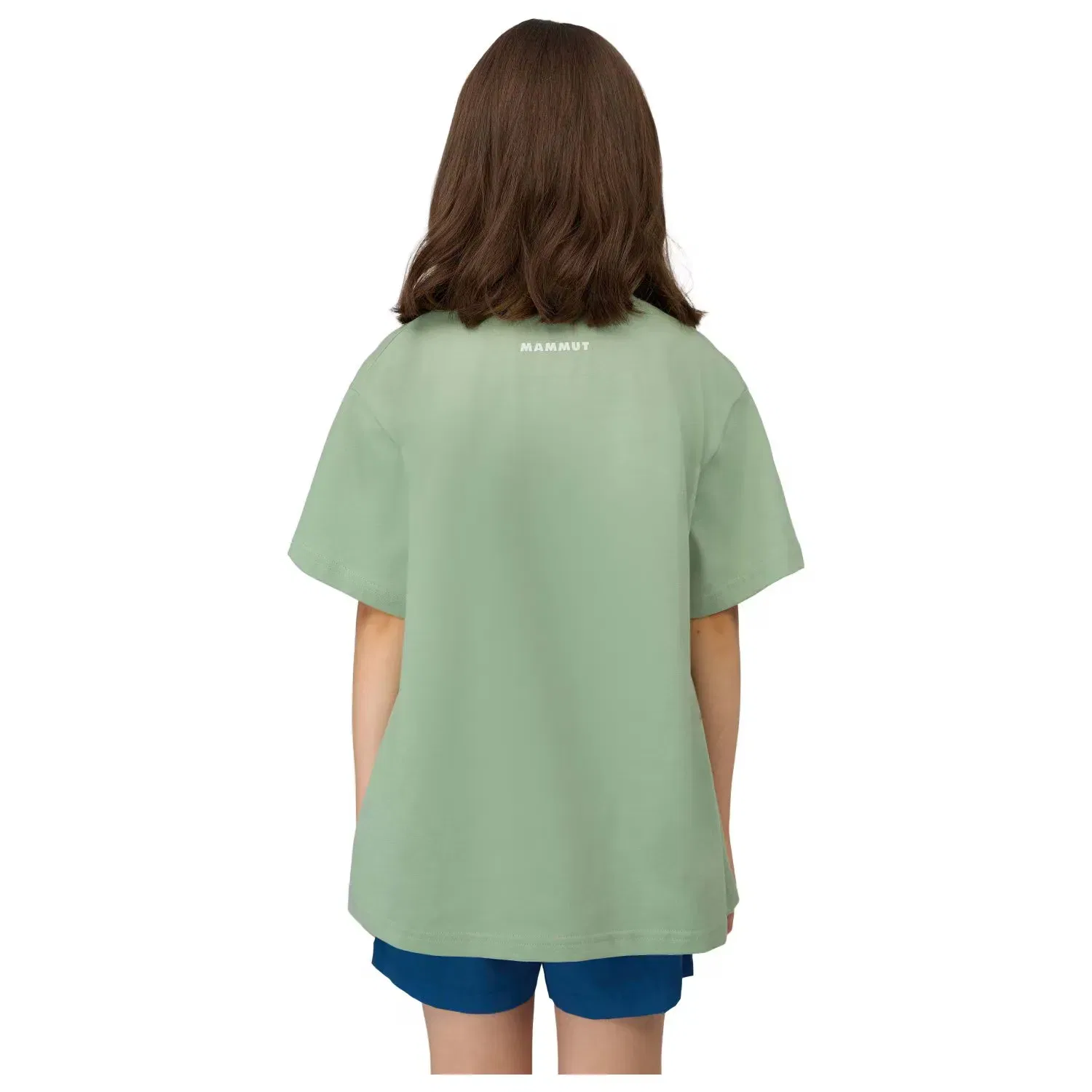 Детская футболка для мальчиков хлопковая BASE CLIMBING KIDS Mammut, Verde — фото 3