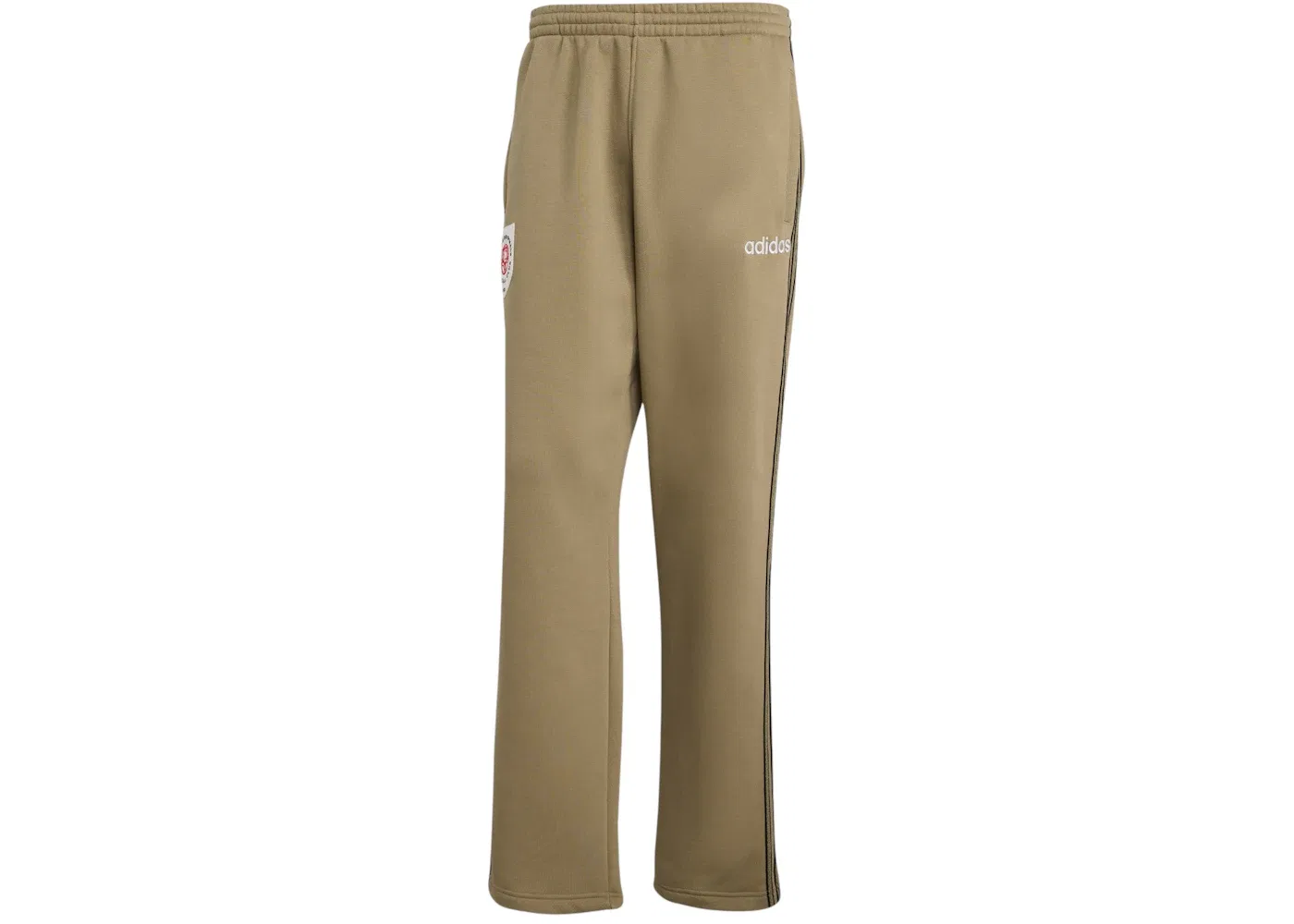 Мужские спортивные штаны с полосками Adidas Joggers, Orbit Green