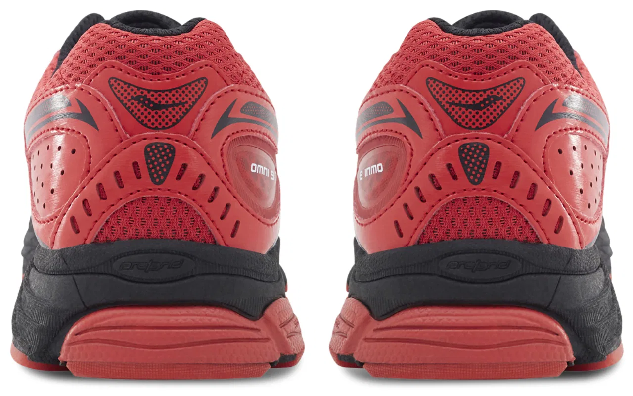 Кроссовки для мальчиков Omni 9 Saucony, красный/черный — фото 3