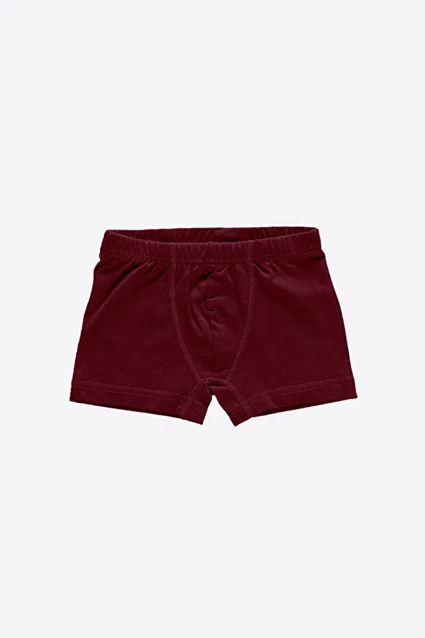 Детские боксеры для мальчиков хлопковые 8-pack Malabadi, Burgundy — фото 2