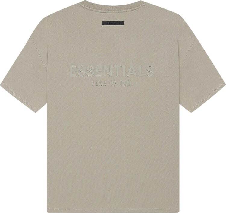 Футболка Fear of God Essentials Short-Sleeve Tee 'Moss', зеленый — фото 3