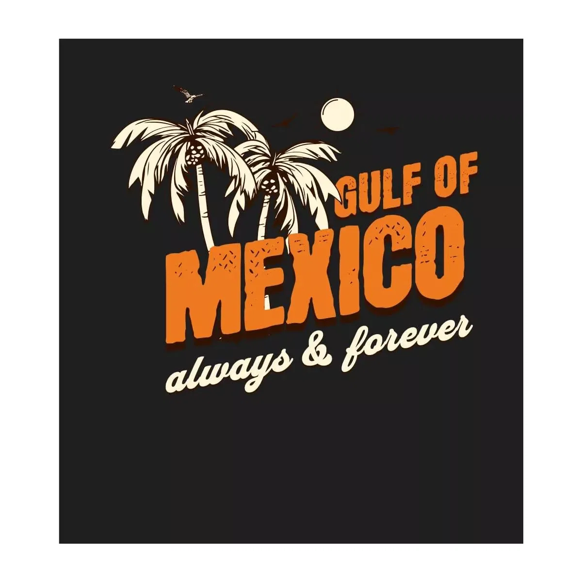 Детская футболка с принтом Gulf of Mexico Always & Forever Bioworld, Black — фото 4