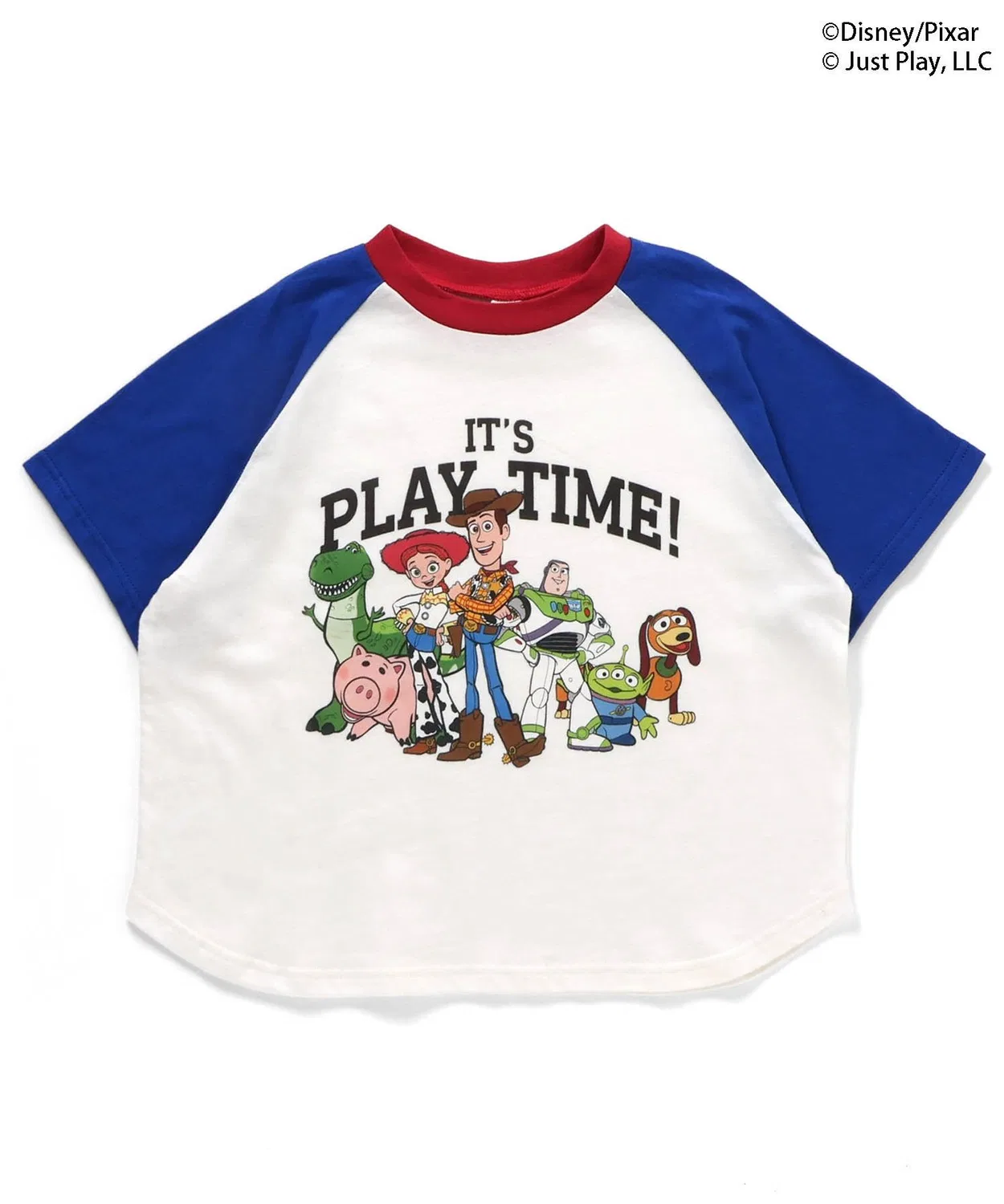 Детская футболка с принтом Toy Story Raglan Disney, Red — фото 2