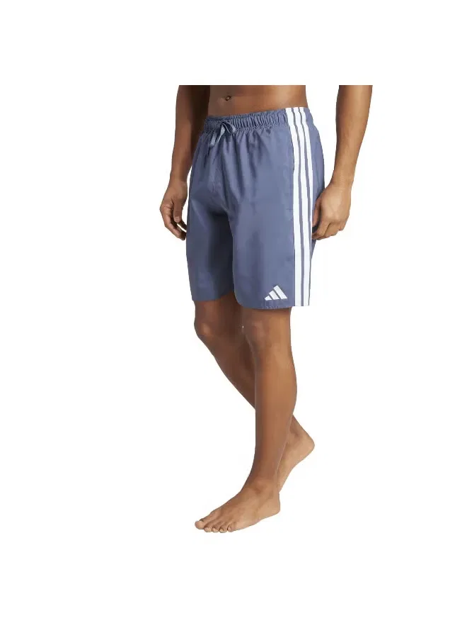 Шорты для плавания с 3 полосками 3 stripes swim shorts Adidas, фиолетовый — фото 2