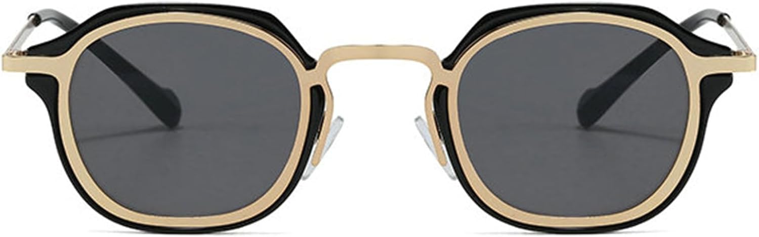 

Солнцезащитные очки Helena в металлической оправе, маленькие квадратные, в стиле ретро, ​​Y2K, с защитой от УФ-излучения UV400, для вождения, в стиле панк, для женщин и мужчин, C1