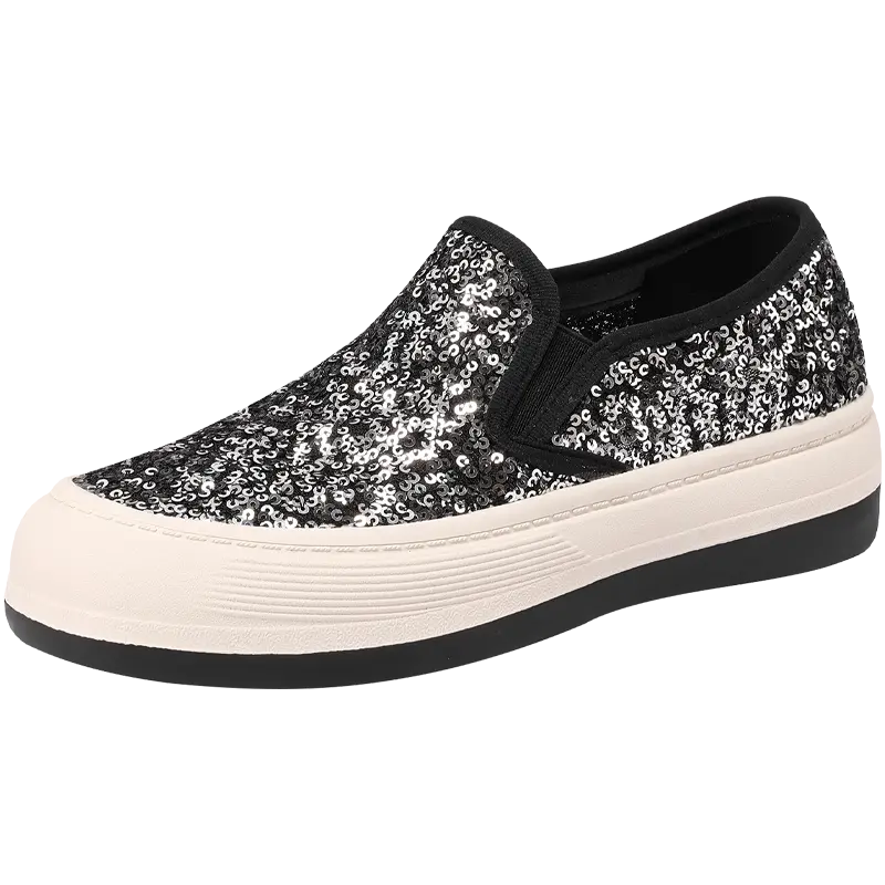 Туфли женские повседневные Women's Casual Shoes Women's Mulinsen, серебряный
