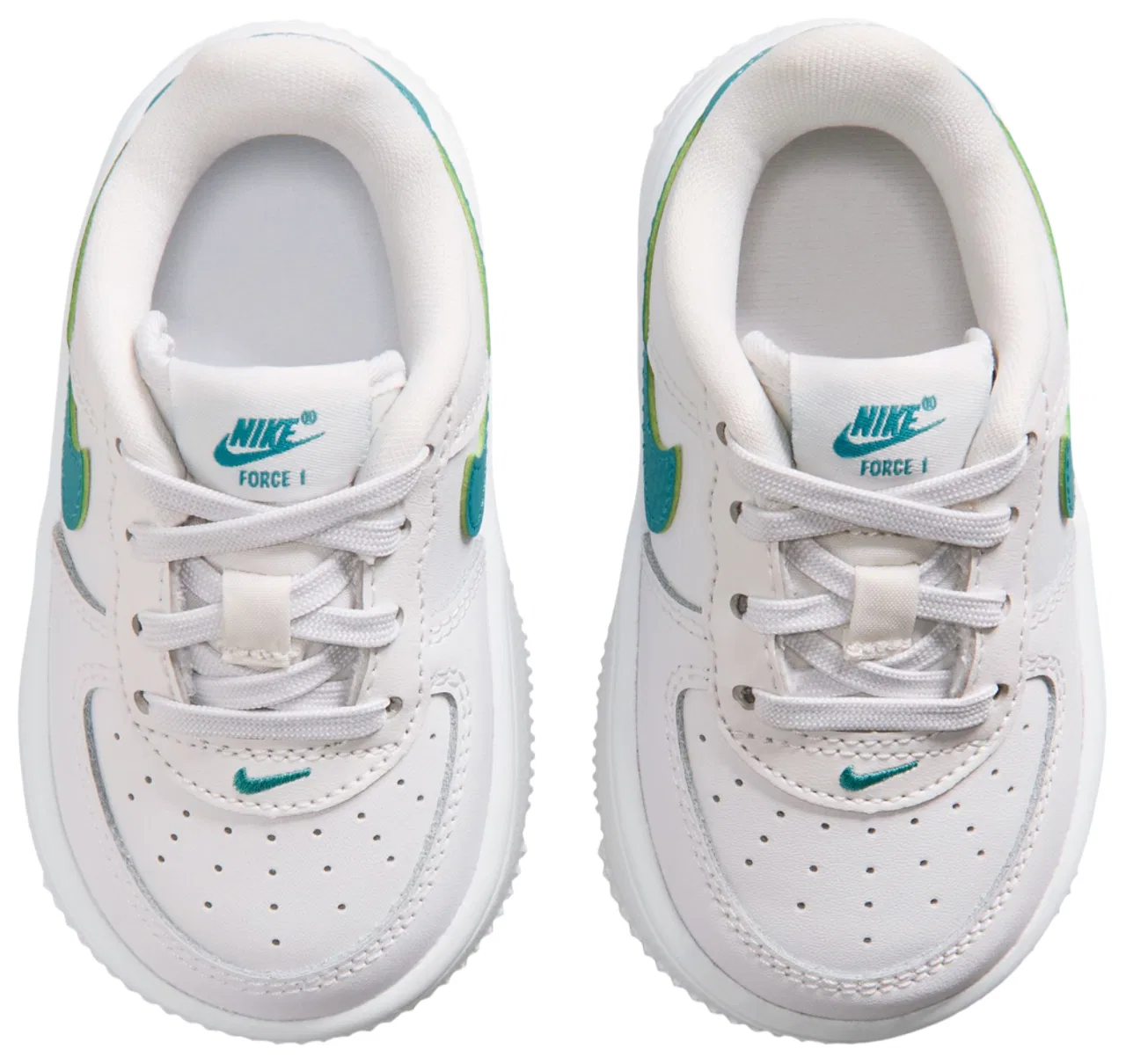 Кроссовки для мальчиков Air Force 1 Low Nike, цвет White/Multi — фото 4