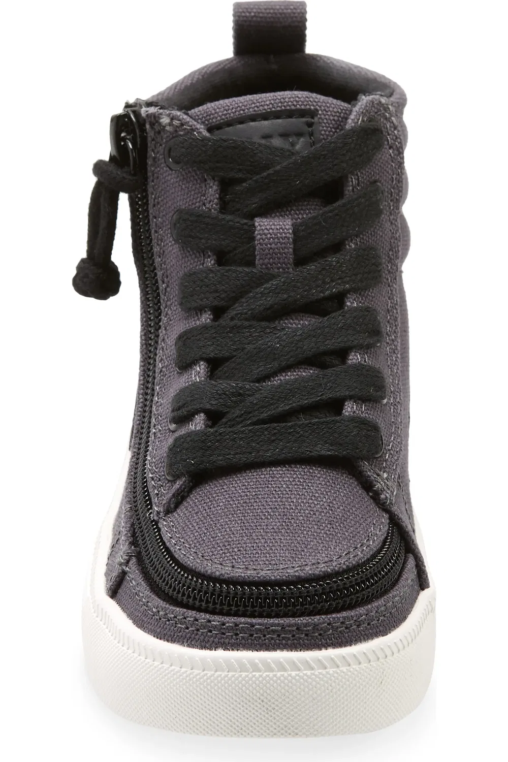 Кроссовки детские высокие с молнией Billy CS BILLY Footwear, Charcoal/Black — фото 4
