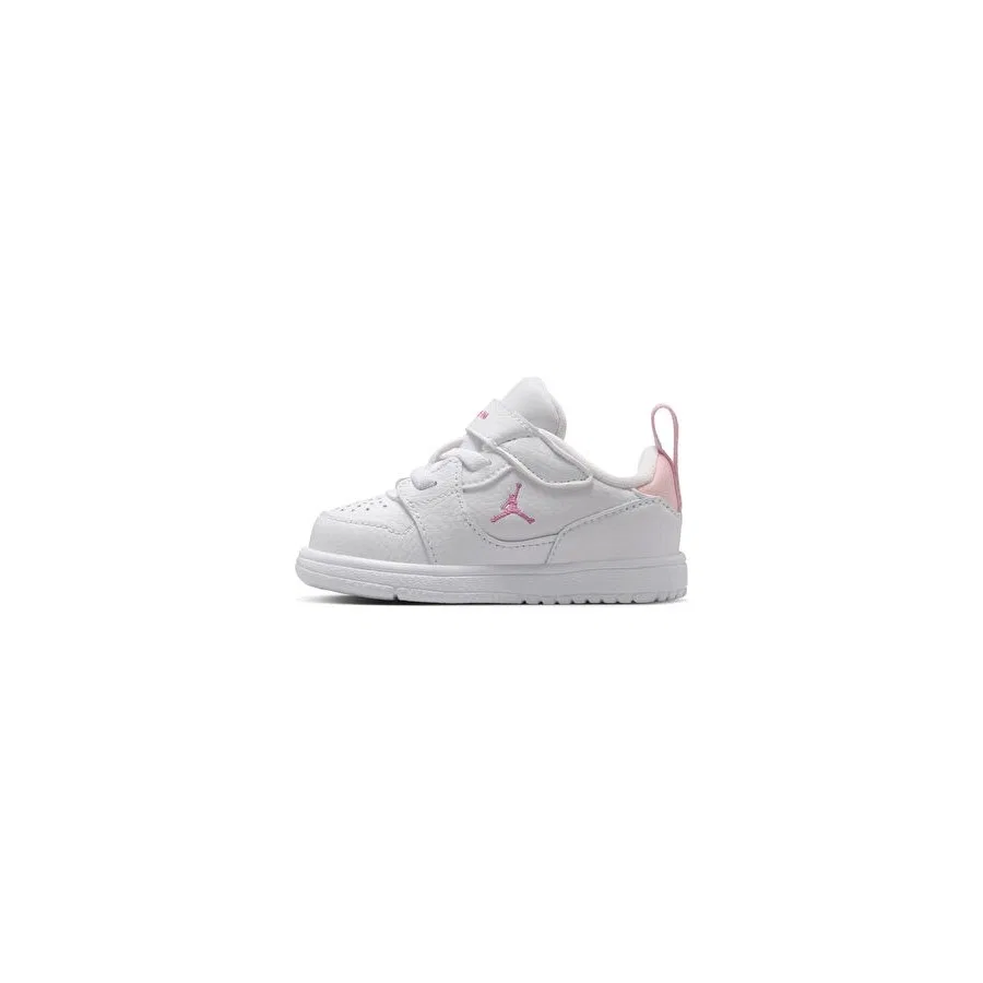 Кроссовки детские Nike Jordan Court Connect Low (TD) IQ6047-101, Белый — фото 2