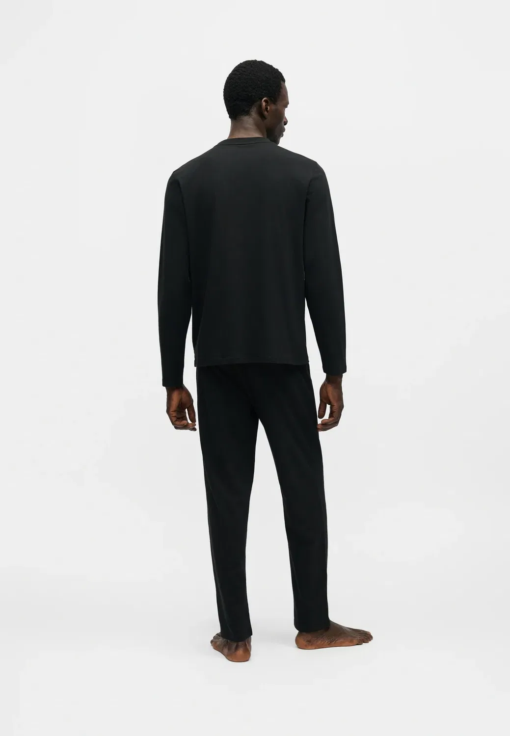 Комплект домашней одежды - пижамный комплект Lacoste, Black — фото 3