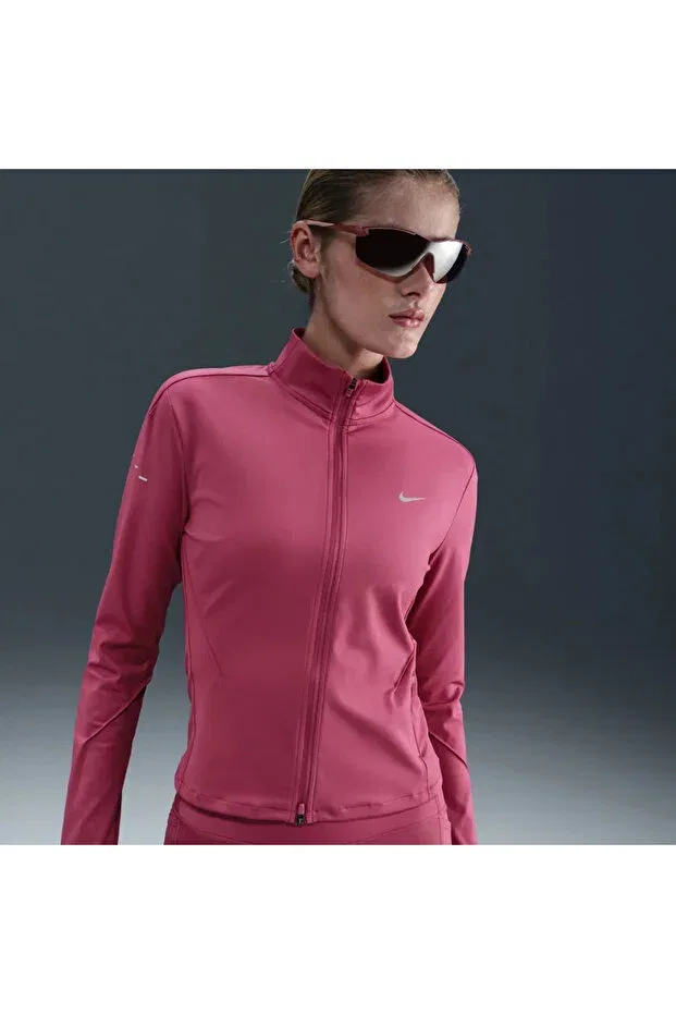 Женская водолазка с длинным рукавом Swift Dri-Fit FZ Midlayer Nike, Burgundy