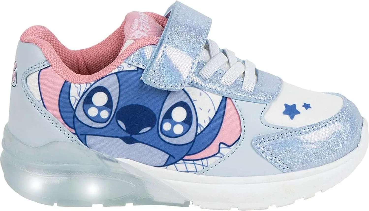 Детские кроссовки для девочек со светодиодной подсветкой CERDÁ LIFE'S LITTLE MOMENTS, Blue