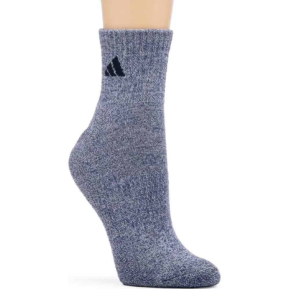 Мужские спортивные носки до щиколотки комплект из 6 пар Adidas, Navy Assorted — фото 4