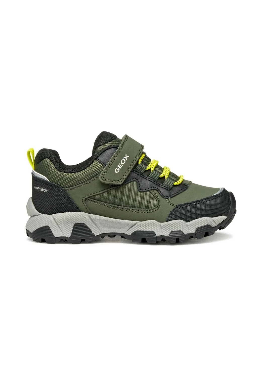 Детские туфельки Geox, Military Lime