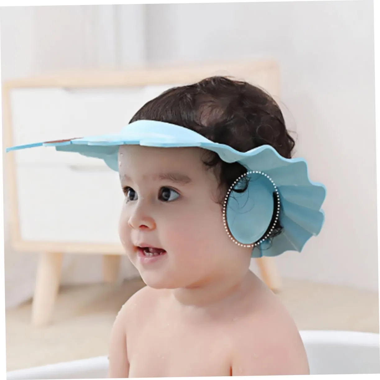 No brand Шапочка для душа UPKOCH, 6 шт, Желтый и Синий — фото 2