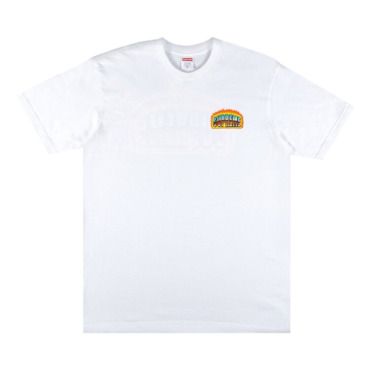 

Футболка Supreme Chrome Tee 'White', белый