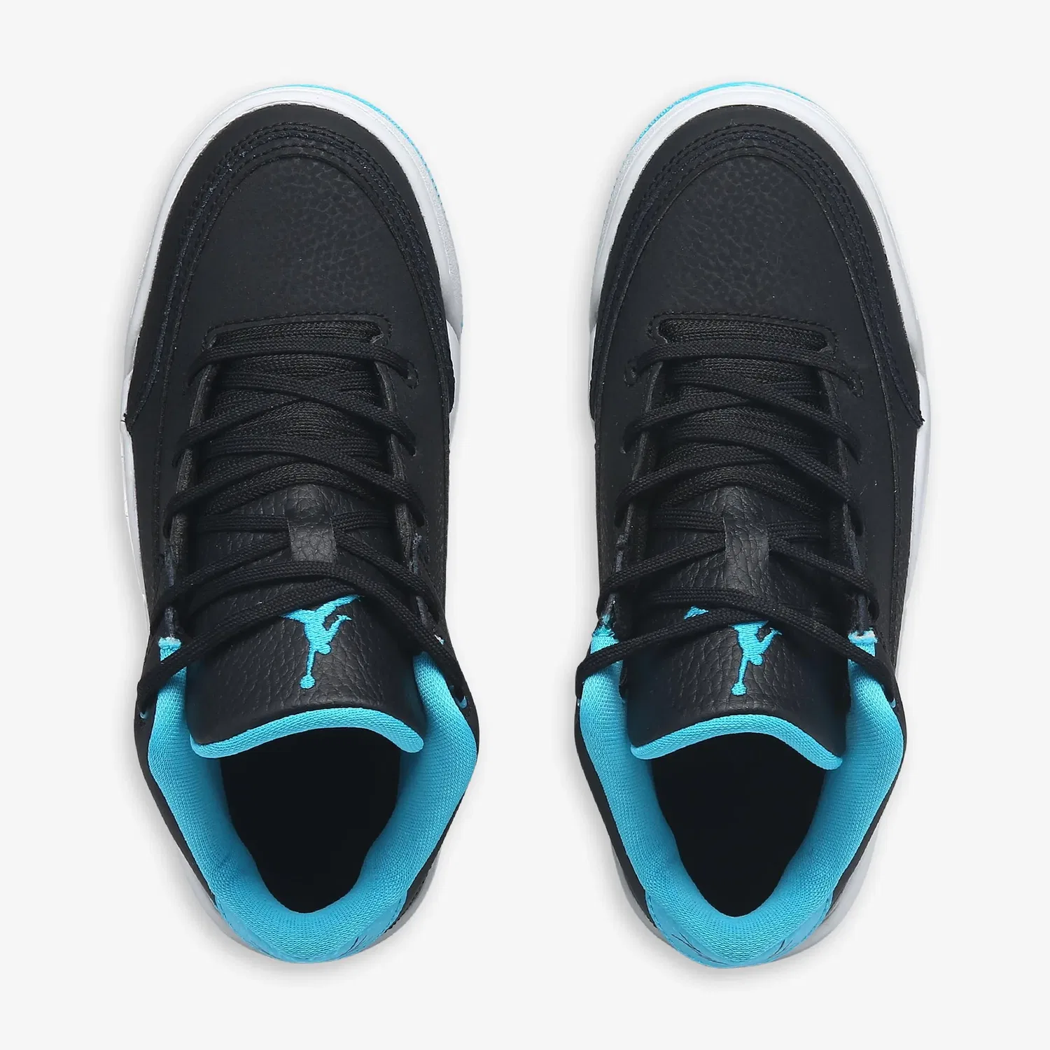 Детские кроссовки Flight Origin 3 средней высоты Jordan, Black/Blue — фото 3