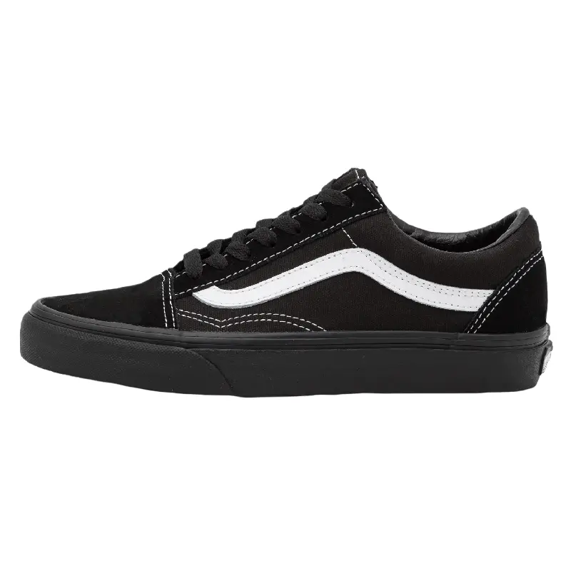 Кеды Vans с круглым носком Old skool unisex, черный