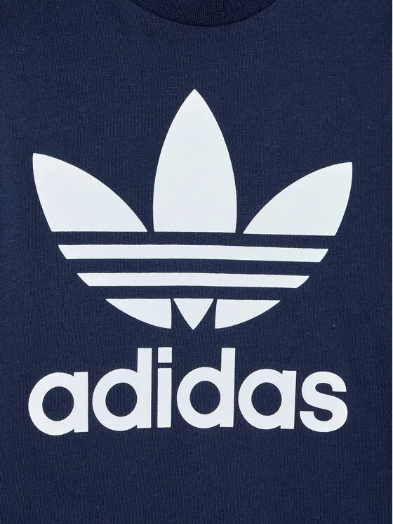 Футболка regular fit Trefoil Tee Adidas, темно-синий — фото 3