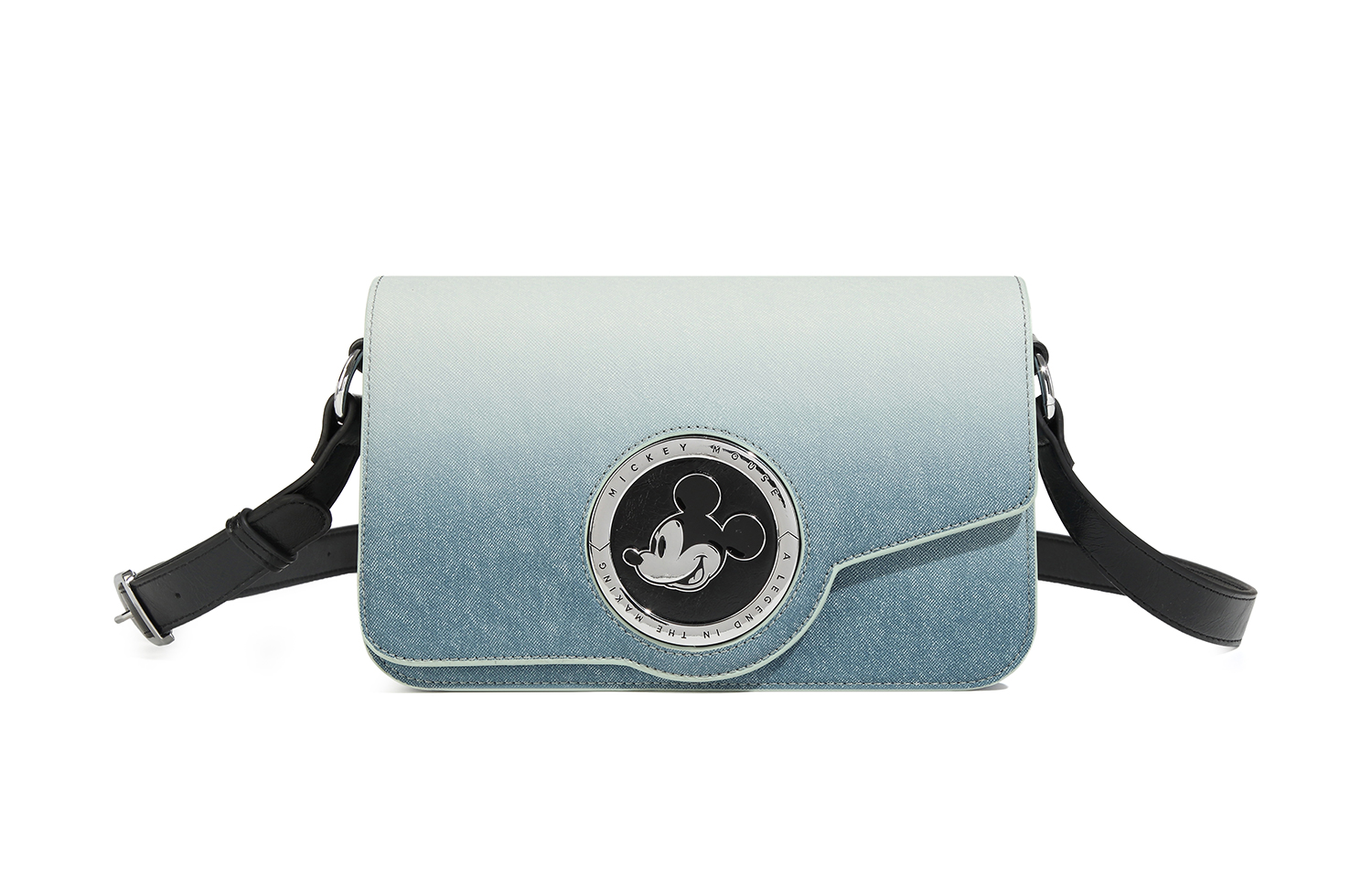 

Disney Микки серия полиуретановый кроссбоди женская сумка через плечо разноцветная, Gradient Blue