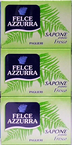 Мыло Felce Azzurra, набор 12 шт, 300 г, Свежий аромат