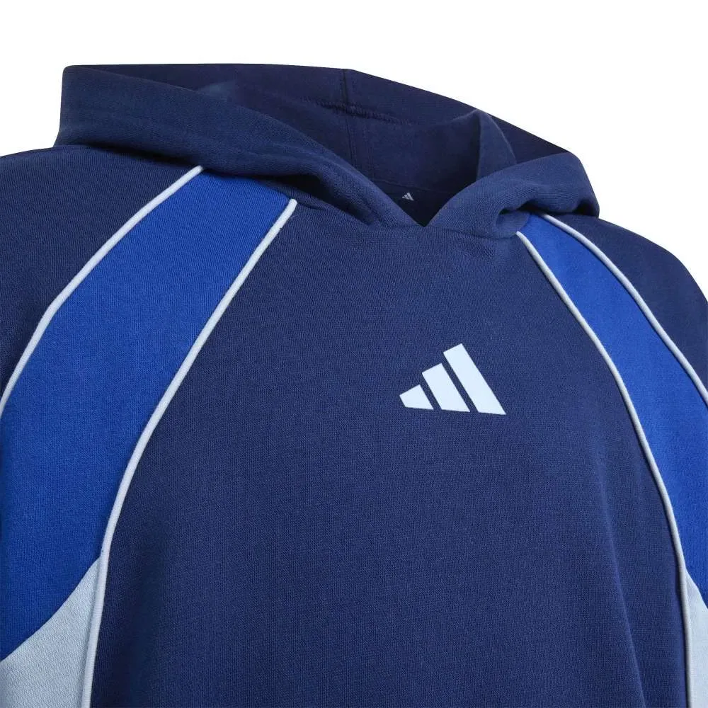 Худи Color Block Adidas, синий — фото 3