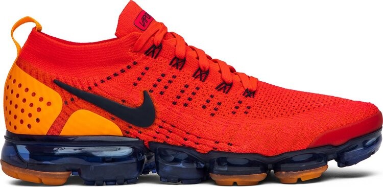 

Кроссовки Nike Air VaporMax 2 Flyknit 'Red Orbit', красный