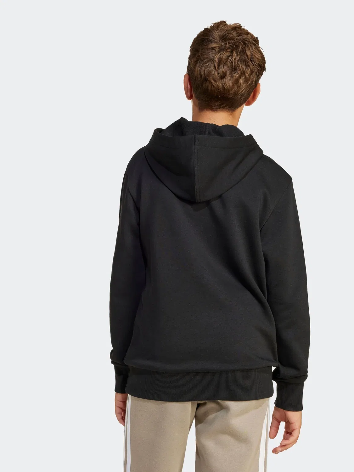 Худи adidas Black Essentials Kids, черный — фото 2