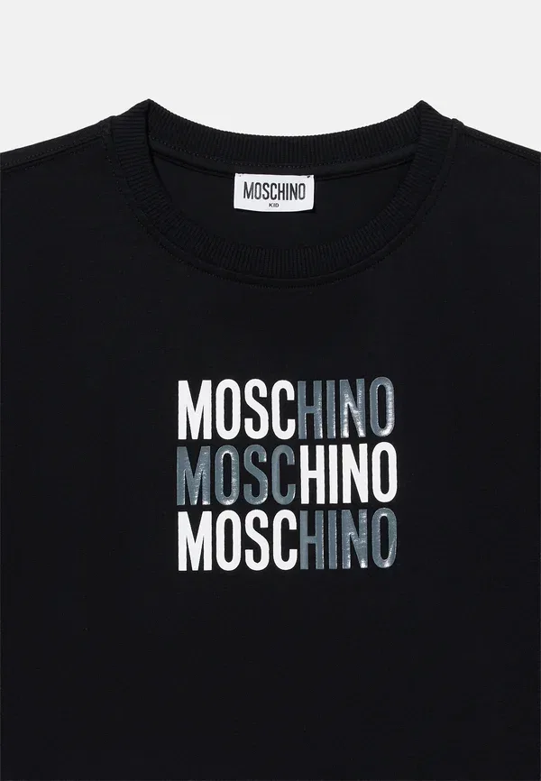 Трикотажное платье Moschino, черный — фото 4