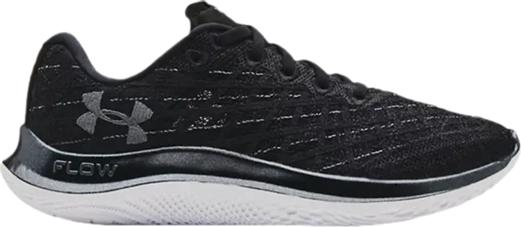 Кроссовки Under Armour Wmns Flow Velociti Wind Black Halo Grey, черный