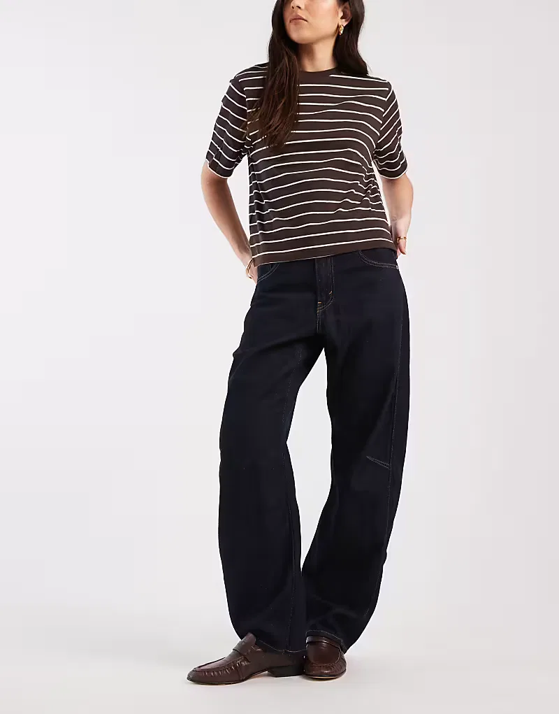 Джинсы Levi's Cinch Barrel из денима, черный