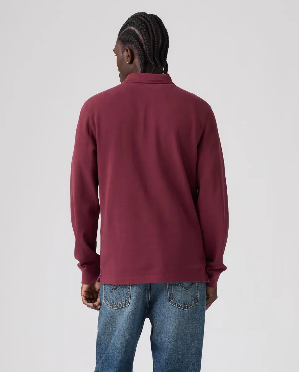 Рубашка с длинным рукавом, Polo, Levi's, бордовый — фото 2