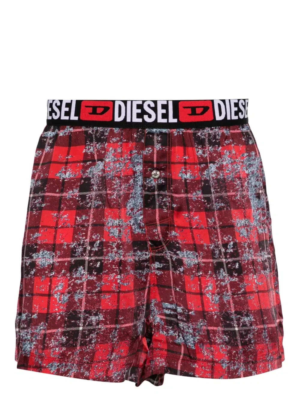 Боксеры с логотипом Diesel, красный