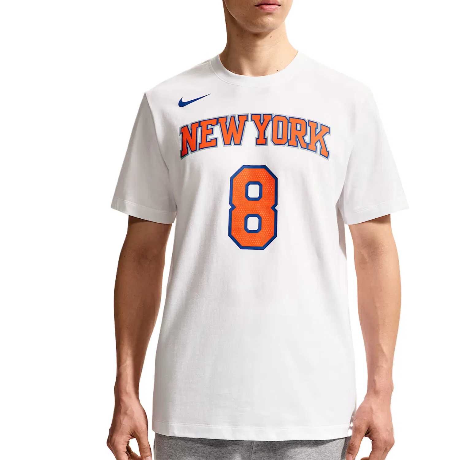 Футболка мужская белая Nike Crew Neck
