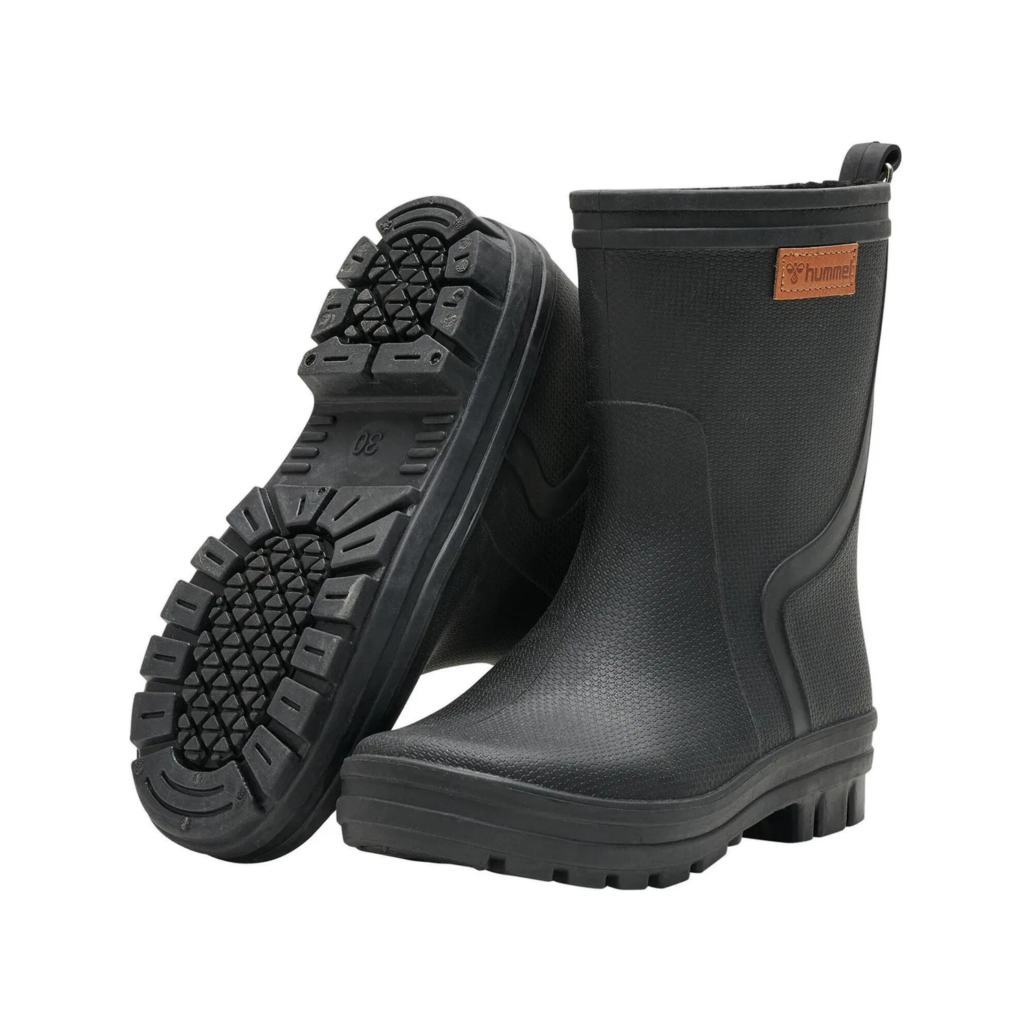 Детские ботинки на шнуровке Thermo Boot Kinder Hummel, Schwarz — фото 4