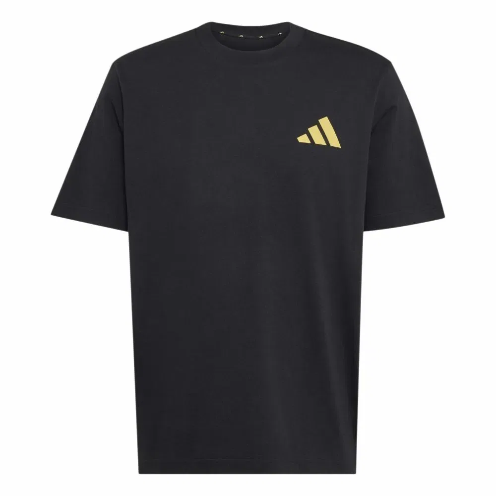 Мужская футболка с принтом Juventus Turin Seasonal Graphic Adidas, Black — фото 3