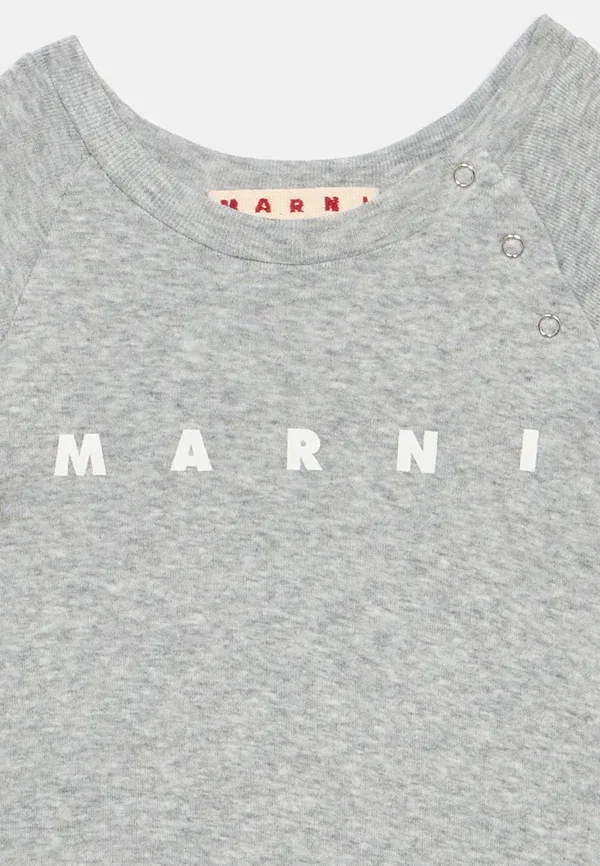 Комплект из джерси с принтом Box kit unisex set Marni, Inox Gray Melange, серый — фото 4