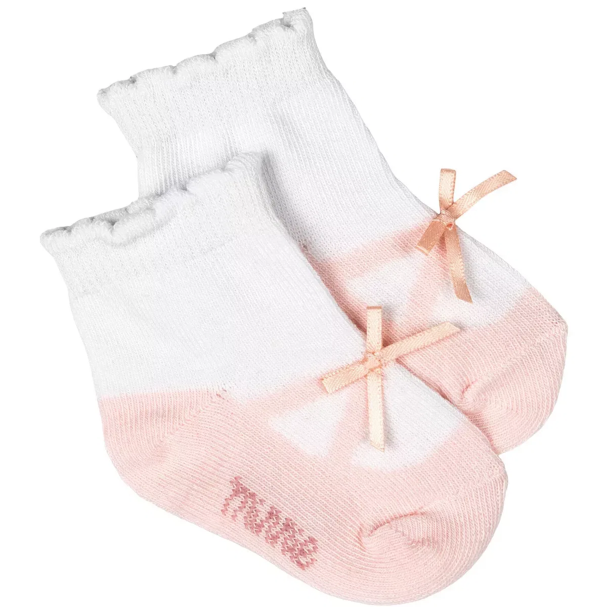 Детский комплект для девочек с принтом Minnie Mouse Mesh Dress, Headband and Socks 3 Piece Outfit Set Disney, Gossamer Pink — фото 4