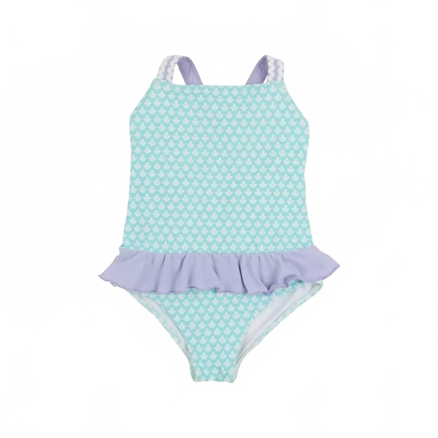 Детский купальник слитный с принтом и завязками Taylor Bay Bathing Suit The Beaufort Bonnet Company, Dunmore Doo-Dad