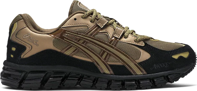 Кроссовки awake ny x gel kayano 5 360 'rich gold' Asics, золото - фото