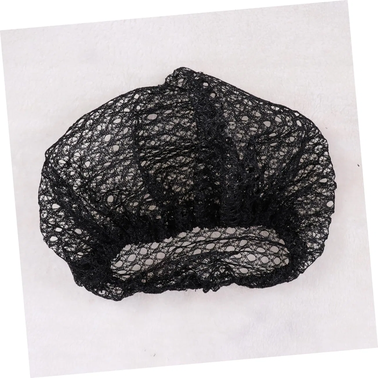Шапочка для душа Mesh Hair Net, FRCOLOR, 3 Pack, Black — фото 2