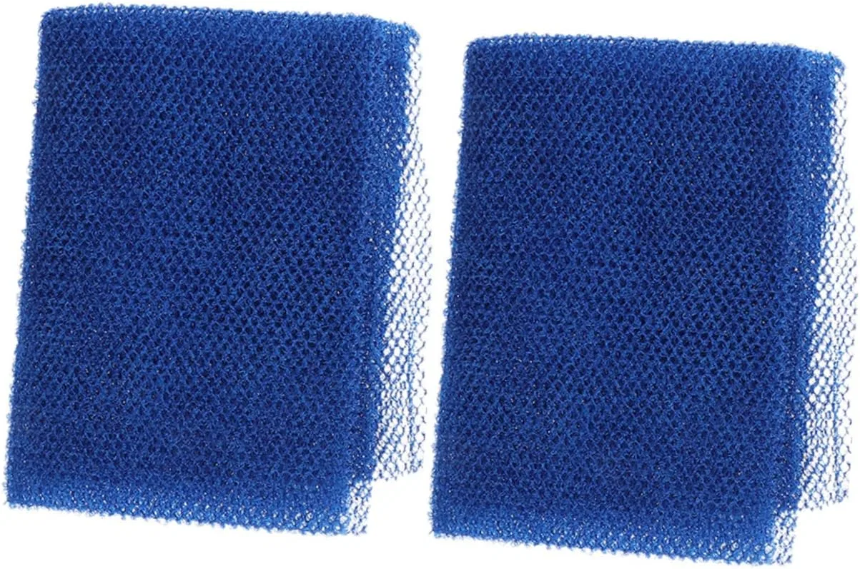 Мочалка для душа из сетки, 2 шт, VALICLUD, 80x30 см, Синий