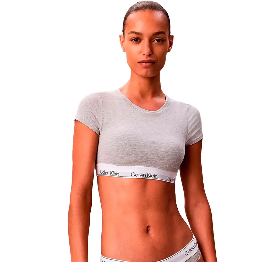 Спортивный бюстгальтер Calvin Klein, серый