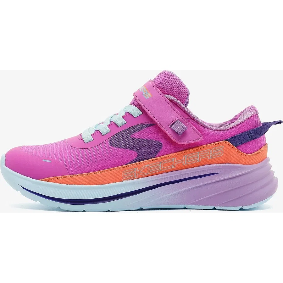 Кроссовки для девочек с амортизацией Skechers Wave 92 303571L Prmt, Черный