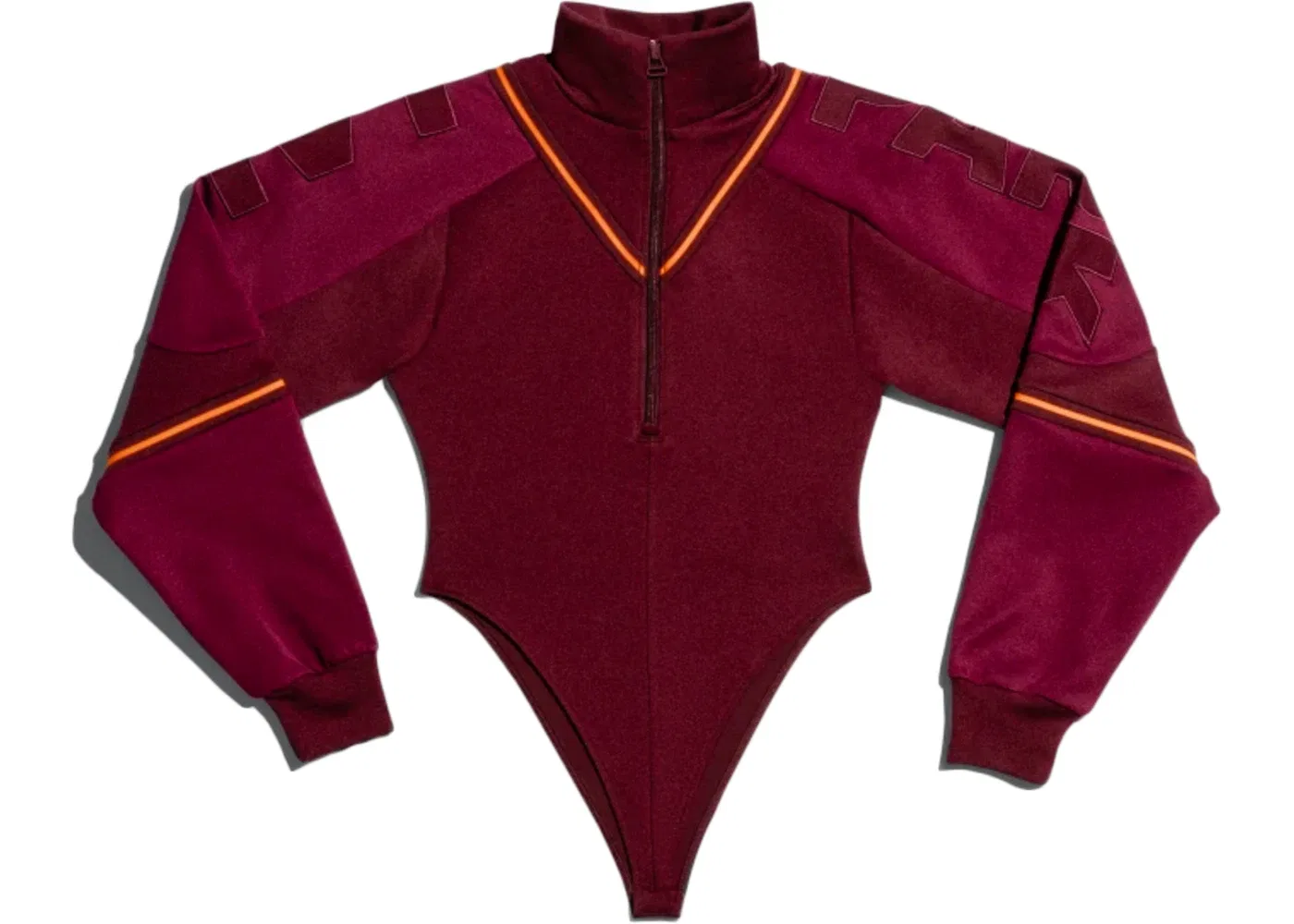 Женское боди с принтом Bodysuit Adidas, Maroon/Amazon Red/Solar Orange