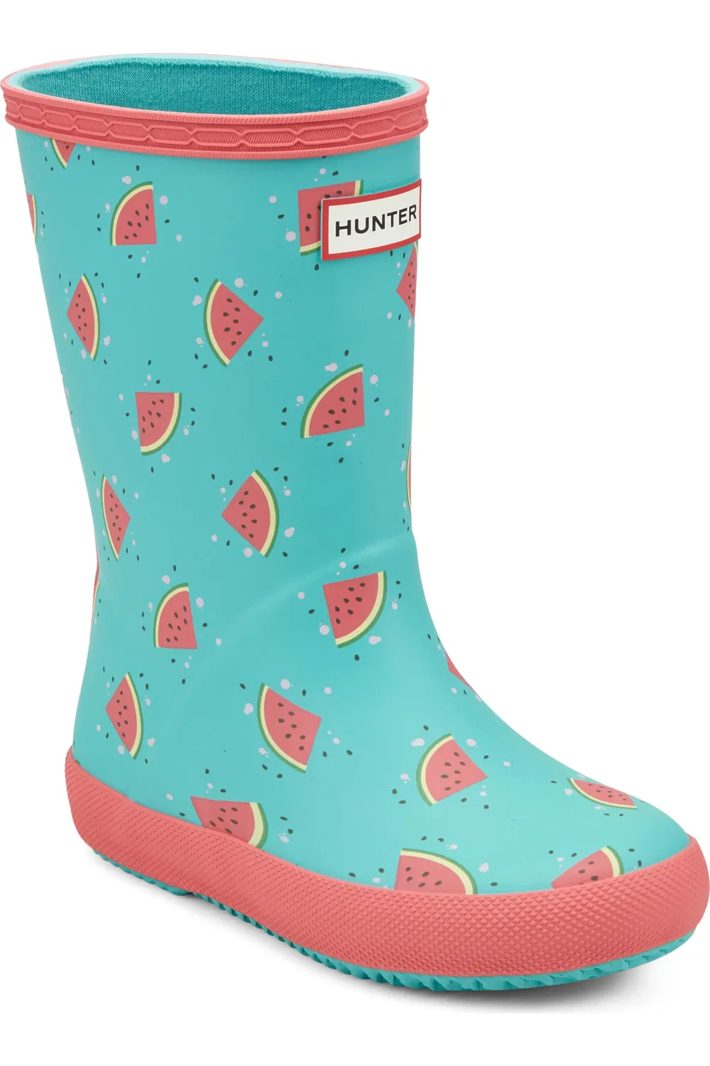 Сапоги детские резиновые First Classic Rain Boot Hunter, British Multi/British Ice