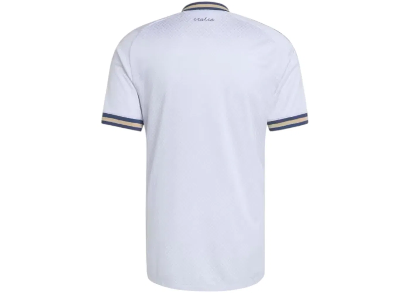 Мужская футболка с принтом Italy 26 Away Authentic Jersey Adidas, Aeroblue — фото 2