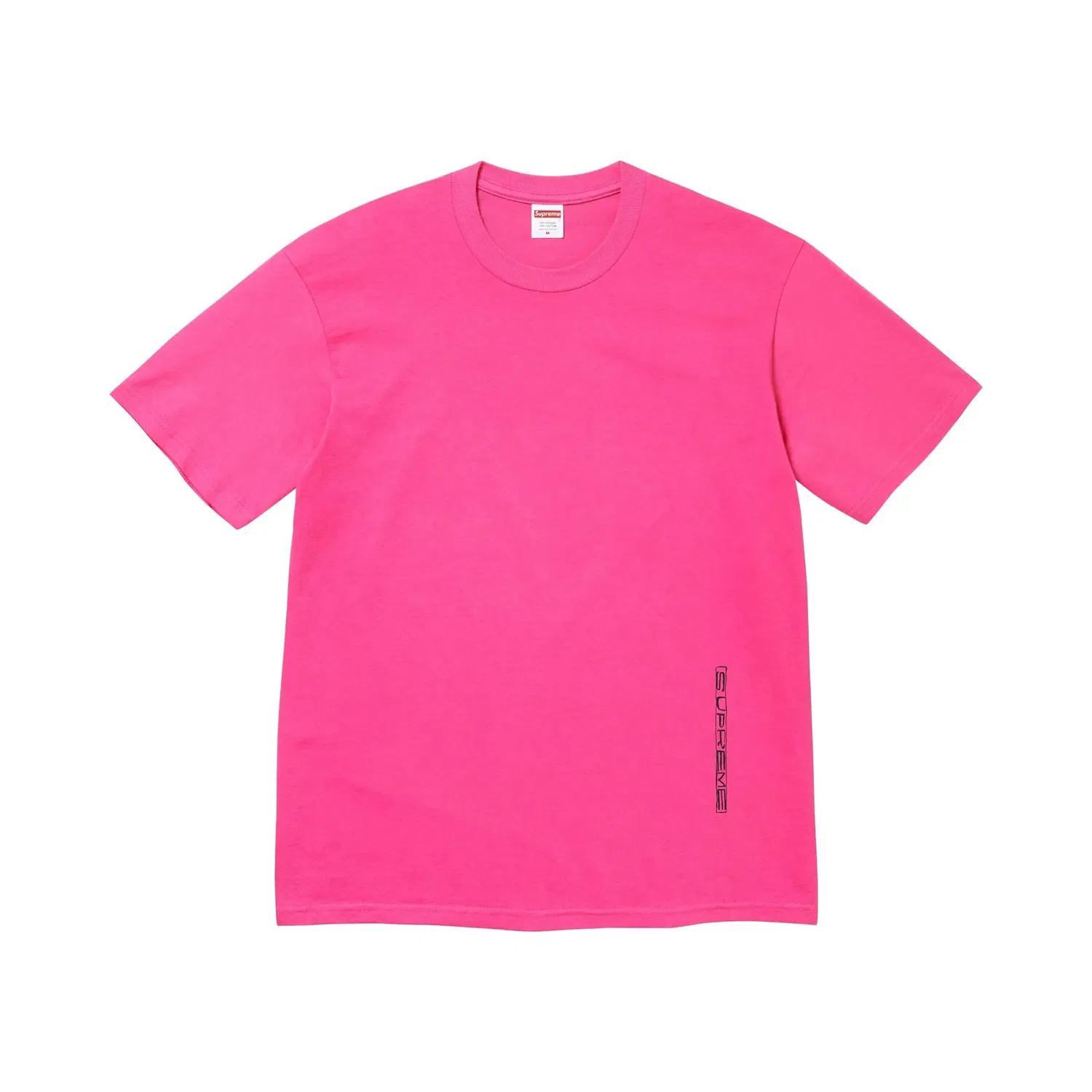 Футболка Supreme Supper Tee цвета фуксии, розовый
