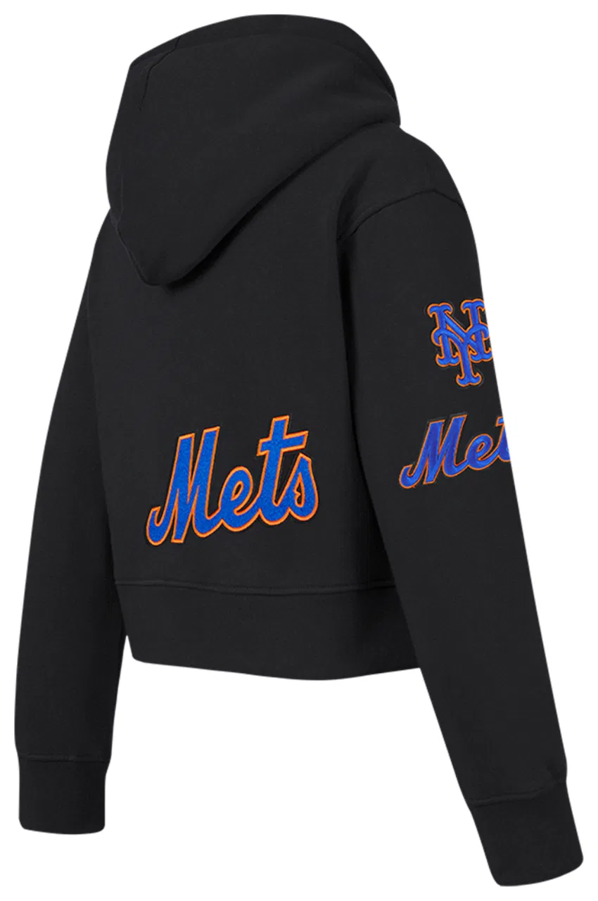 Детская толстовка на молнии New York Mets Classic Pro Standard, черный — фото 4